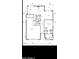 Detailed first floor plan showcasing a kitchen, living room, primary bedroom, and a 3-car garage at 4422 E Roma Ave, Phoenix, AZ 85018