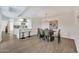An open floor plan with a view of the dining and kitchen area at 4752 N 20Th Ave, Phoenix, AZ 85015