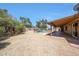 Expansive backyard with a covered patio and a fenced pool, ready for entertaining and outdoor living at 4854 E Blanche Dr, Scottsdale, AZ 85254