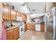Bright kitchen with plenty of counter space, modern appliances, and an open layout at 597 S 167Th Dr, Goodyear, AZ 85338