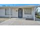 Close-up of the home's front entrance, including a secure security door at 829 E Echo Ln, Phoenix, AZ 85020