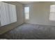 Neutral bedroom with generous natural light at 955 W Laurel Ave, Gilbert, AZ 85233
