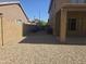 Spacious side yard with desert landscaping at 955 W Laurel Ave, Gilbert, AZ 85233
