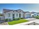 Charming single story home with manicured front yard, paver driveway, and classic Southwestern architecture at 10643 E Tumbleweed Ave, Mesa, AZ 85212