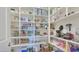 Organized pantry with shelving, ample storage space for food and household items at 10643 E Tumbleweed Ave, Mesa, AZ 85212