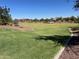 Expansive community park with lush green lawns and trees, offering open space for recreation and leisure at 19771 W Woodlands Ave, Buckeye, AZ 85326