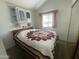 Bedroom with a bed, vaulted ceiling, closet, and window, ready for rest and relaxation at 2290 S Seminole Dr, Apache Junction, AZ 85119
