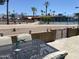Outdoor dining area with comfortable seating and scenic views of a recreation space at 2290 S Seminole Dr, Apache Junction, AZ 85119