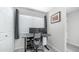 Work from home office has adjustable desk, two monitors and large window at 2615 N Hayden Rd # 114, Scottsdale, AZ 85257