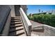 Exterior stairway leading to units, showcasing the building's architectural details at 2615 N Hayden Rd # 114, Scottsdale, AZ 85257