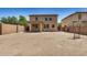 Spacious backyard with a covered patio, perfect for outdoor entertaining and desert landscaping at 3228 W Saint Anne Ave, Phoenix, AZ 85041
