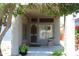 Inviting covered patio with string lights and decorative elements at 34464 N 68Th Way, Scottsdale, AZ 85266