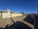 A large vacant backyard shows space for a new build or landscaping at 4304 N 55Th Dr, Phoenix, AZ 85031