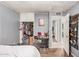 Bedroom with closet, wood floors, and wall decor details at 4403 N 48Th Dr, Phoenix, AZ 85031