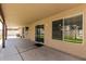 Covered patio, perfect for outdoor entertaining, overlooking the backyard at 8343 W Paradise Dr, Peoria, AZ 85345