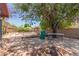 Spacious backyard with mature landscaping and a refreshing pool at 1123 W Mendoza Ave, Mesa, AZ 85210