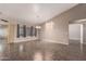 Open living room featuring stylish tile flooring and neutral paint, perfect for modern living at 11352 E Dartmouth St, Mesa, AZ 85207