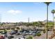 Scenic view of parking, mountains, and city from higher elevation at 154 W 5Th St # 246, Tempe, AZ 85281