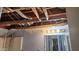 Bathroom in need of repair with exposed ceiling features and shower fixtures at 17458 N 64Th Dr, Glendale, AZ 85308