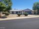 Single-story home featuring desert landscaping with a well-manicured front yard at 761 W Gail Dr, Chandler, AZ 85225