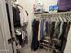 Walk-in closet with ample storage and organization systems at 1350 S Greenfield Rd # 1221, Mesa, AZ 85206