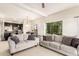 Open-concept living room flows into the kitchen with lots of windows and natural light at 14000 N 94Th St # 2187, Scottsdale, AZ 85260