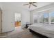 Primary bedroom features a bay window and en-suite bathroom at 20234 N Mariposa Way, Surprise, AZ 85374