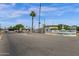 Community entrance featuring a decorative fountain and gated access at 2650 W Union Hills Dr # 215, Phoenix, AZ 85027