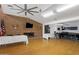 Large event space with a wood-burning fireplace, and ample seating for residents at 2650 W Union Hills Dr # 215, Phoenix, AZ 85027