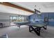 Community game room featuring a pool table, ping pong table, and plenty of space at 2650 W Union Hills Dr # 215, Phoenix, AZ 85027