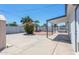 An outdoor living area with a pool and a covered patio, perfect for relaxation and entertainment at 3325 S Shafer Dr, Tempe, AZ 85282