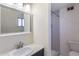 Bathroom with a sink and a shower at 3325 S Shafer Dr, Tempe, AZ 85282