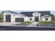 Charming single-story home featuring a three-car garage, modern design, and desert landscaping at 3782 E Weston Ln, San Tan Valley, AZ 85140