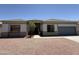 Inviting single-Gathering home featuring desert landscaping and a two-car garage at 81 E Smoke Tree Rd, Gilbert, AZ 85296