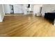 Spacious open floor plan with hardwood floors and modern decor at 9053 N 53Rd Ave, Glendale, AZ 85302