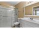 Bathroom features a sink with vanity and a stand up shower at 1415 W Michigan Ave, Phoenix, AZ 85023
