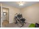 Bedroom with a desk, workspace area, and bathroom at 1415 W Michigan Ave, Phoenix, AZ 85023