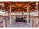 Well-appointed gazebo with comfortable seating, creating a relaxing outdoor living space for gatherings and leisure at 18217 N 34Th Ave, Phoenix, AZ 85053