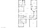 Detailed floor plan showcasing layout with bedrooms, baths, living spaces, kitchen, and garage at 18389 W Long Lake Rd, Goodyear, AZ 85338