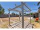 Backyard featuring a pergola with brick pavers and room for outdoor seating at 2749 W San Juan Ave, Phoenix, AZ 85017