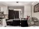 Modern dining area with stylish chandelier lighting at 2749 W San Juan Ave, Phoenix, AZ 85017