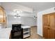 Well-equipped kitchen featuring tile countertops and ample cabinet space at 414 E Westchester Dr, Tempe, AZ 85283