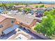 Backyard featuring a covered patio, desert landscaping and a privacy fence at 4199 E Citrine Rd, San Tan Valley, AZ 85143