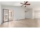 Bright living room features tile flooring and neutral paint at 515 E Sherri Dr, Gilbert, AZ 85296