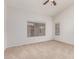 Spacious main bedroom with neutral walls and carpet flooring at 515 E Sherri Dr, Gilbert, AZ 85296