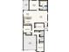 This floor plan offers 4 bedrooms, 2 bathrooms, a kitchen, a dining room, and a 2-bay garage at 7891 S Summit Dr, Casa Grande, AZ 85193