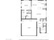 Detailed floor plan showcasing the layout of the home with bedrooms, kitchen, living room, and garage at 9918 E Escondido Ave, Mesa, AZ 85208