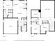 Detailed floor plan showing the layout of both levels of the home at 9918 E Escondido Ave, Mesa, AZ 85208