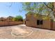 Backyard view of the house with space for custom landscaping to match your tastes at 23682 W Bowker St, Buckeye, AZ 85326