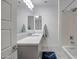 Stylish bathroom featuring a modern vanity with a sleek sink and elegant fixtures, complemented by a bathtub at 240 W Missouri Ave # 1, Phoenix, AZ 85013